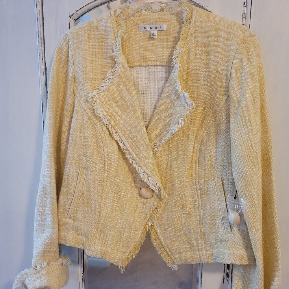 Cabi yellow/white jacket